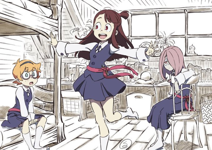 リトルウィッチアカデミアのtwitterイラスト検索結果 古い順