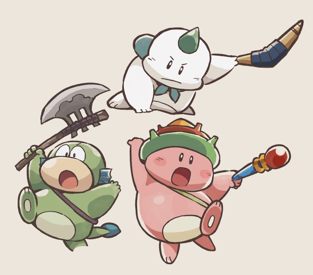 大怪獣物語Ⅱ 貯金箱 バブ&クピクピ バブ・クピクピ・ポヨン 三貝獣