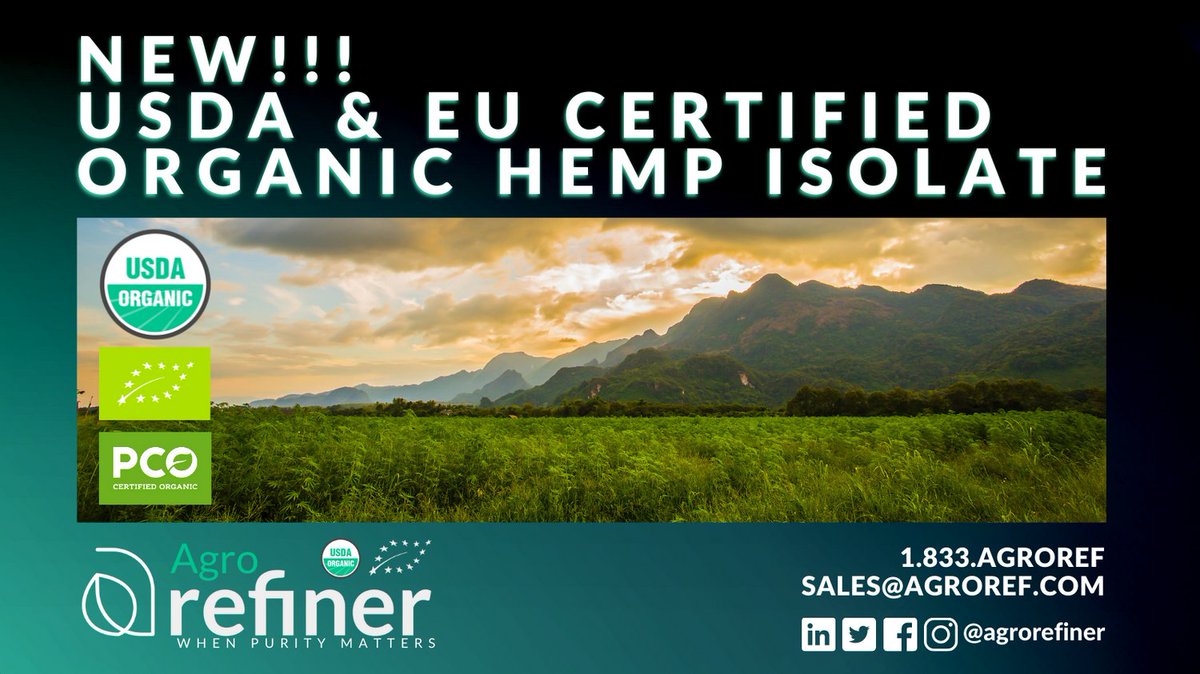 AgroRefiner's tweet photo. AgroRefiner is attending NOCO HEMP EXPO 2022!!! Will you be there &amp; where can we find you? Comment with your booth/location &amp; we'll come to you! We'd love an opportunity to talk with you about our new product!
.
.
.
.
#cbd #organic #isolate #healthandwellness #nocohempexpo #noco8 https://t.co/sMzGj2tZG5