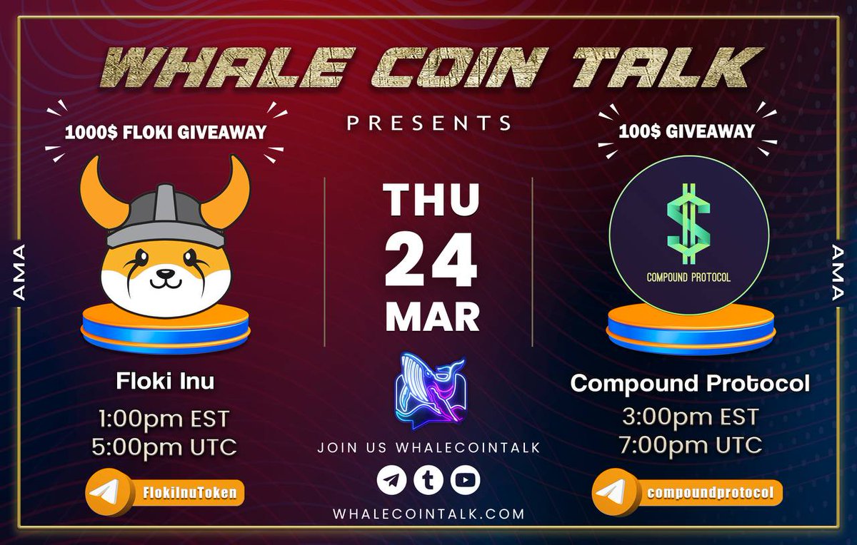 CProtocolbsc's tweet photo. Our ama with whaletalk has been scheduled for Tommorrow at 3pm est or 7pm utc. Make sure to join it to know more about our project. We are also giving away whitelist spots in that Ama 🔥 https://t.co/ygFyOH4alJ