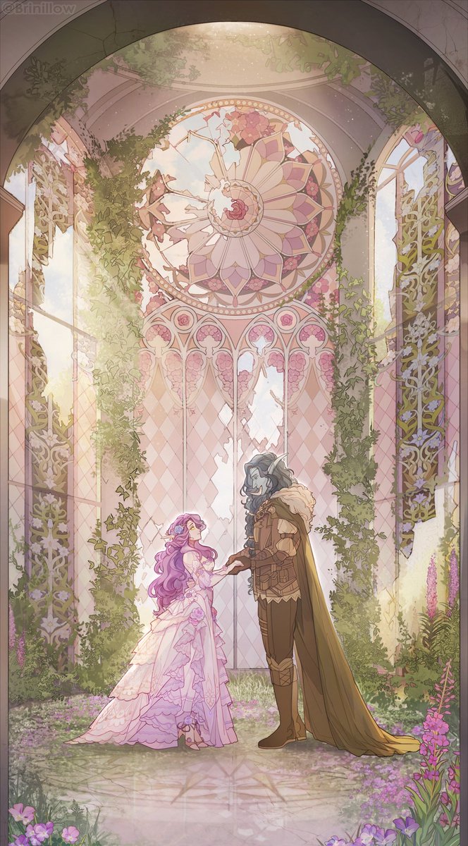 noctulilium's tweet photo. bliss-filled love, and marble smile.
so pure and fair, yet faintly sad

commission for the @Brinillow ☘ https://t.co/VqRfAok40o