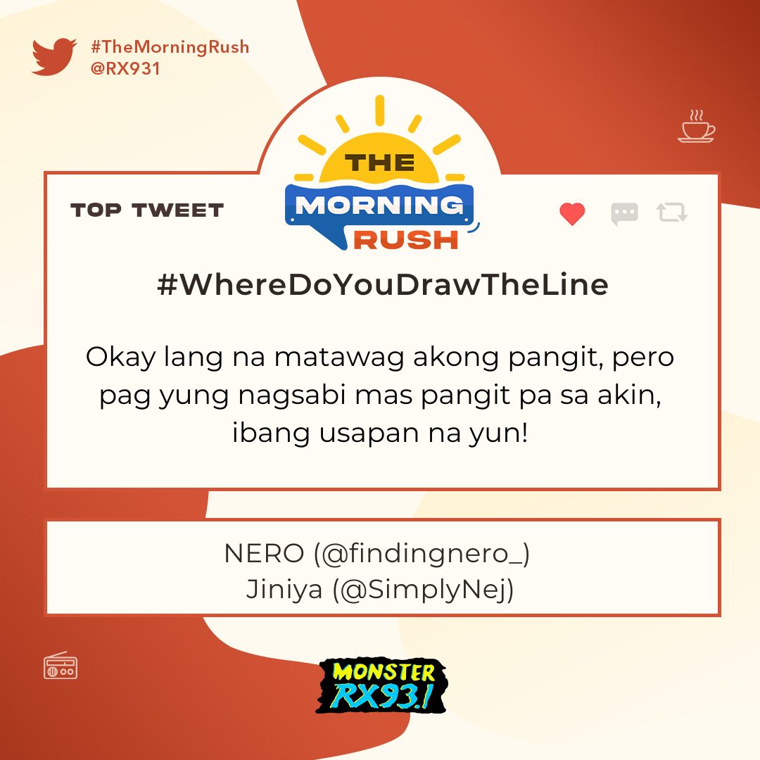 Monster RX93.1 tweet media