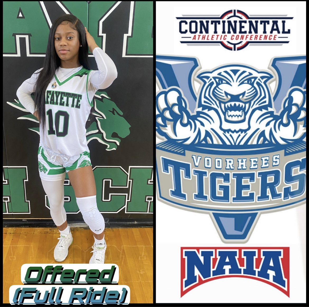Honored &amp; blessed to receive another offer from @VoorheesCollege <a href="/CoachSRoundtree/">0xCasquette</a> thank you for reaching out!! @LAFlames2022 <a href="/lafayettehigh1/">Lafayette High School Lady Lions Basketball</a> <a href="/CoachNekia/">Nekia Jones🏀</a> @LgrBasketball @BoltonLadyBears <a href="/WBBGems/">Womens Hoops Hidden Gems</a> 🙌🏽📚🏀
