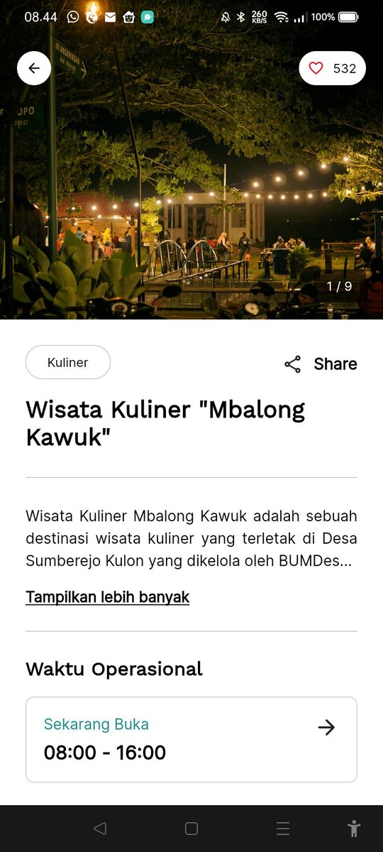 Mhuda2804's tweet photo. Membangun Indonesia tercinta Melalui Desa Wisata Nusantara Tulungagung 🥰

#DesaWisataNusantara
#tppitulungagung
@jokowi
@halimiskandarnu
@malik_haramain
@EkoHeruNat
@Ari_Asharie
@fadiqwae1
@rofiq_jazuli
@GumintoST
@AminudinFahruda 
@nurnaQu 
@ahmadmoker https://t.co/Z8BxsQU0Bj