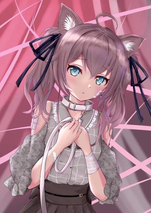 #祭絵 
キャットラビングまつりちゃん
「君のソレが耐えられるの生涯でまつりだけなんだよね」 