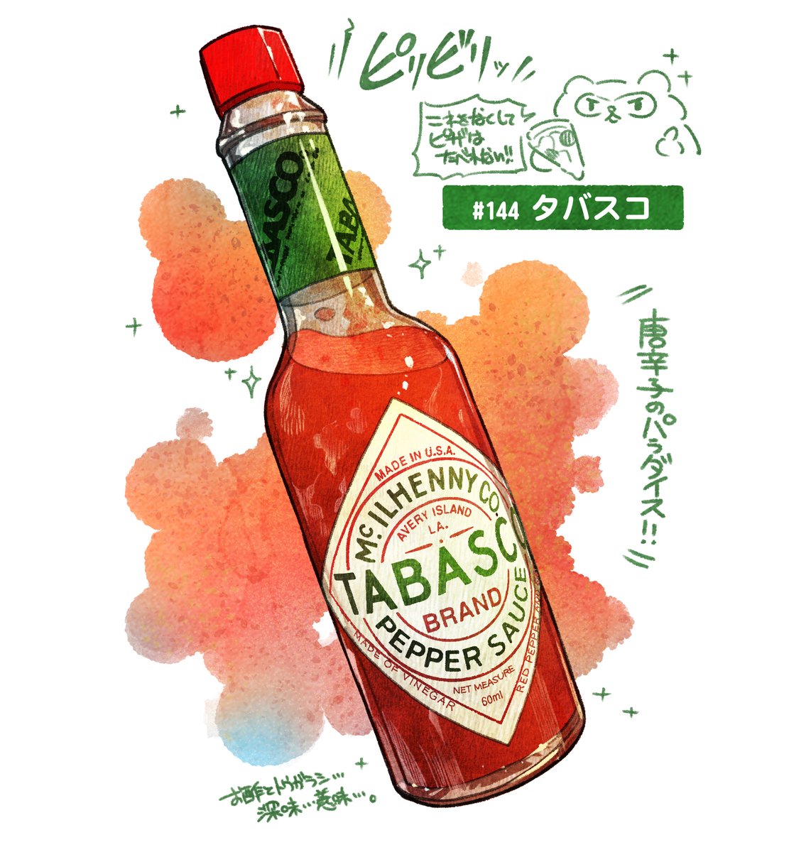 Day142-145.Sweet and spicy

甘いものと辛いもの。 