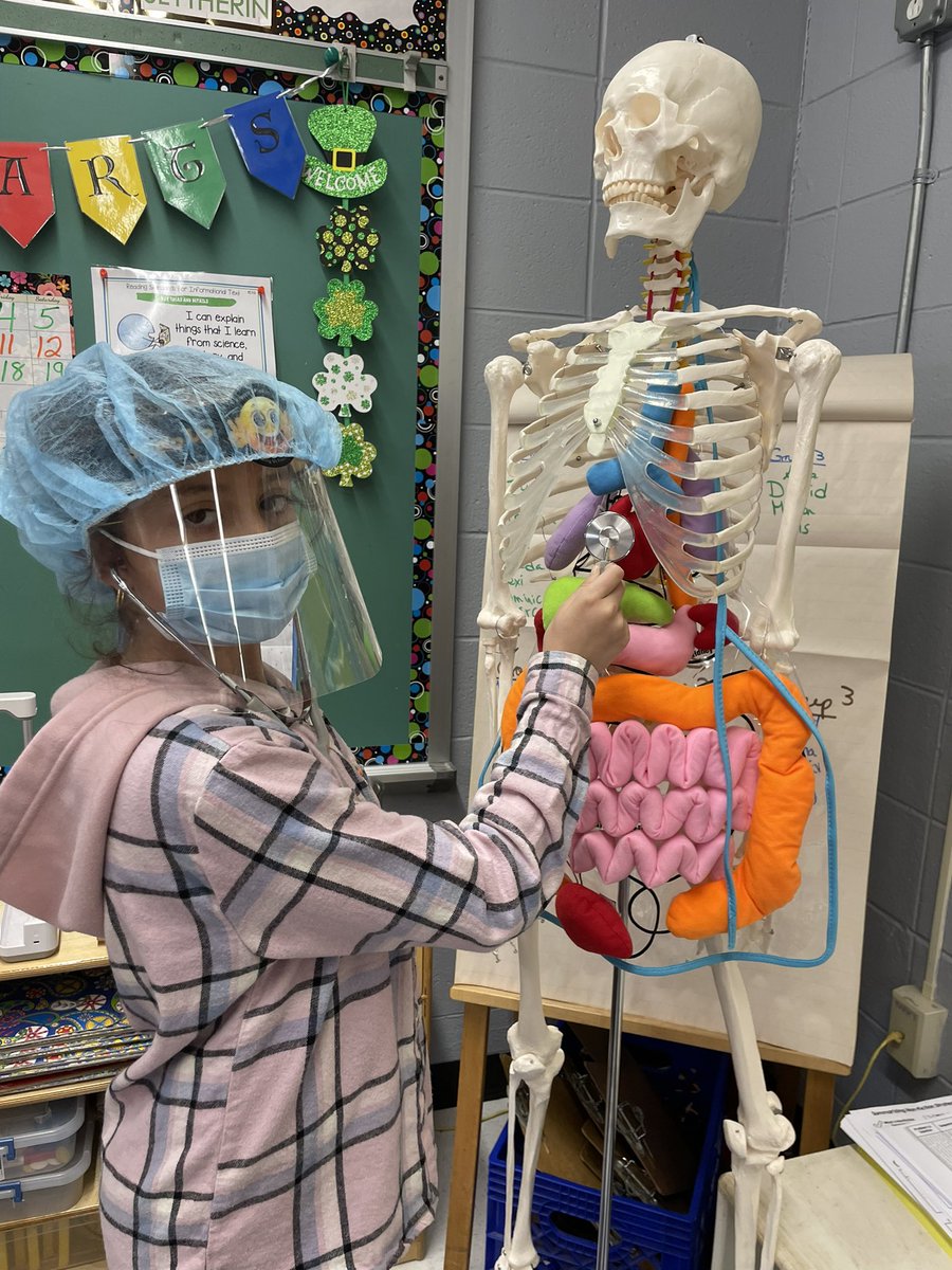 My 4th grade classes became residents surgeons today! Exciting way to end our unit on body systems. <a href="/RS_Dolphins/">Ridgeway Elementary School</a>