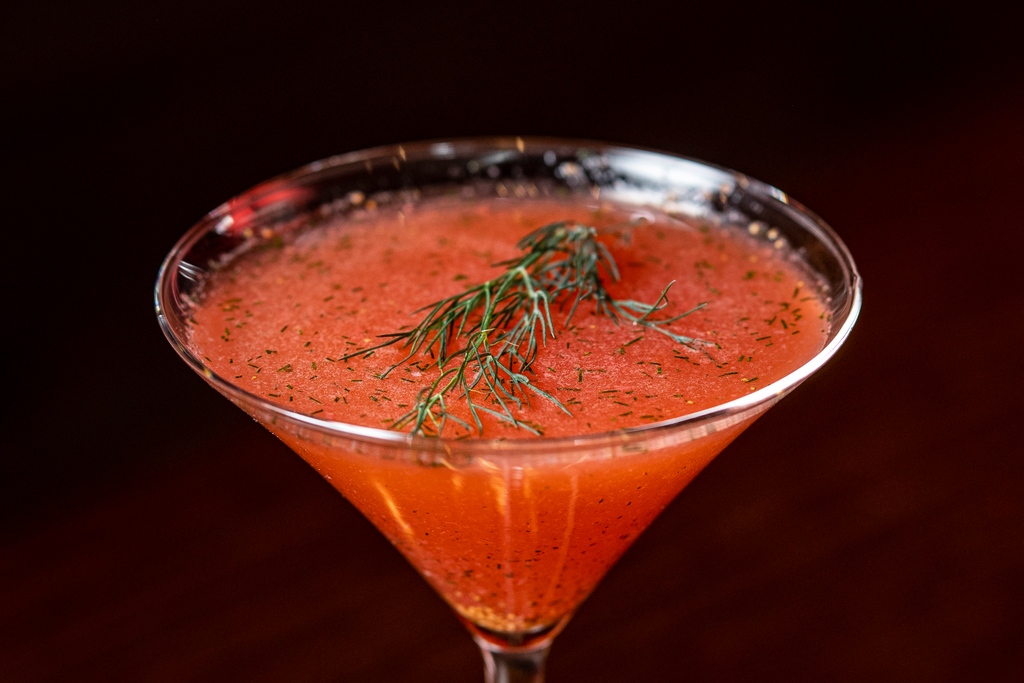 Our new seasonal menu is here! 🌸 Come try one of the new cocktails, like Making Fetch Happen, a 2015 DCR Original made with Vodka, Apricot Liqueur, Strawberry-Dill Pureé, and Fresh Lemon 🍑🍓🍋