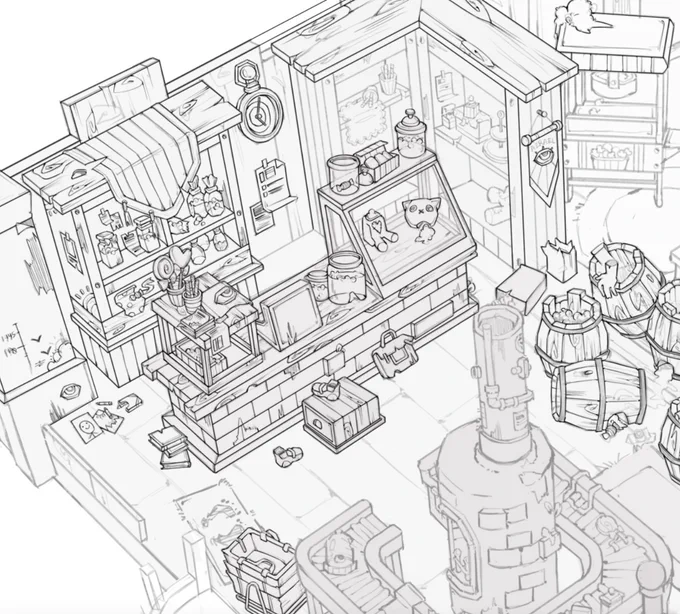lining progress!! aaa 