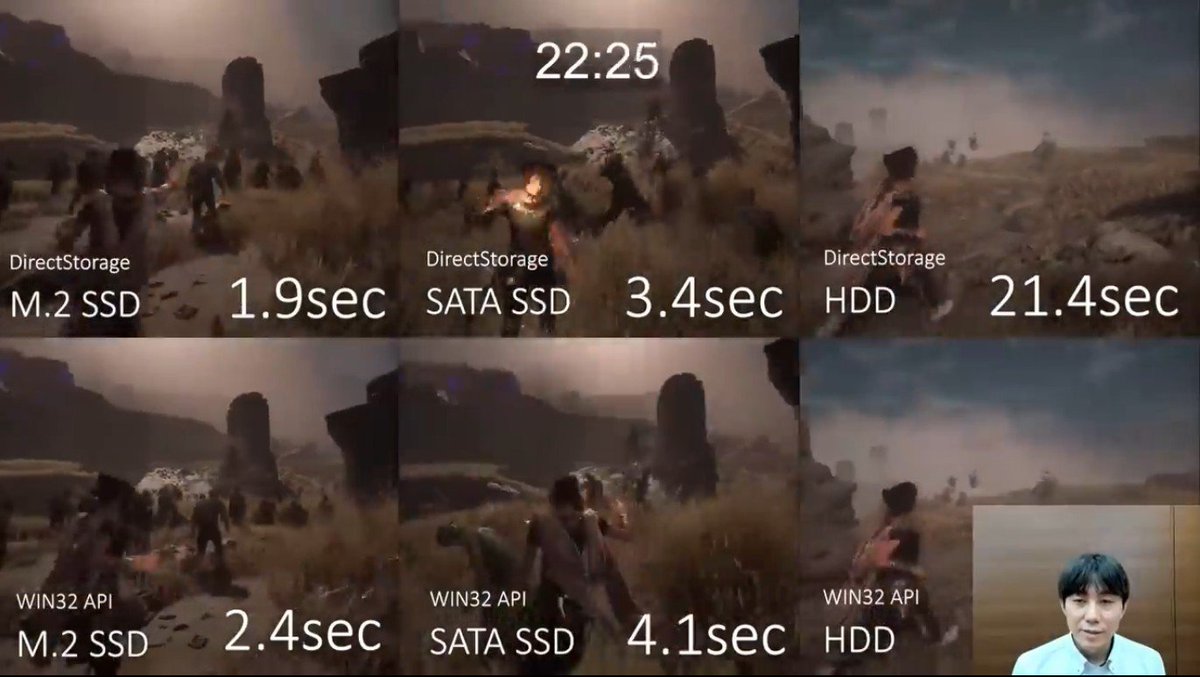 tomwarren's tweet image. I can&apos;t wait for more PC games to get DirectStorage for speedy load times theverge.com/2022/3/23/2299…