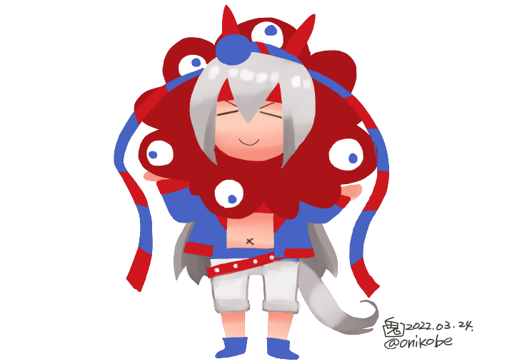 タマモクロス(ウマ娘) 「」|鬼頭（おにこべ）りんのイラスト