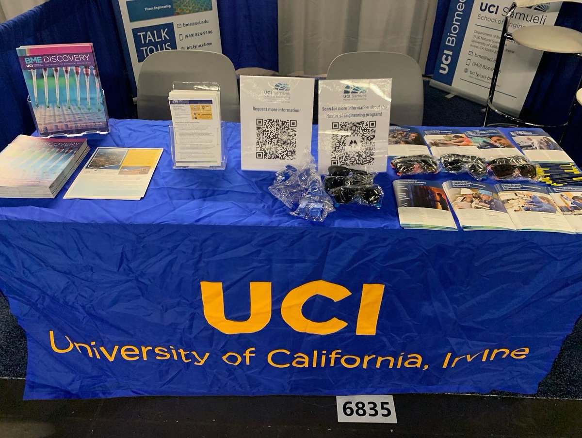 Check us out representing alongside our <a href="/uci_bme/">UC Irvine BME</a> department at the 48th national <a href="/nsbe/">NSBE</a> conference in Anaheim, CA. Stop by and chat with us especially if you’re thinking about grad school and the resources our office can provide you. <a href="/UCIEngineering/">UCI Engineering</a> <a href="/UCIrvine/">UC Irvine</a> <a href="/UCI_NSBE/">UCI NSBE</a>