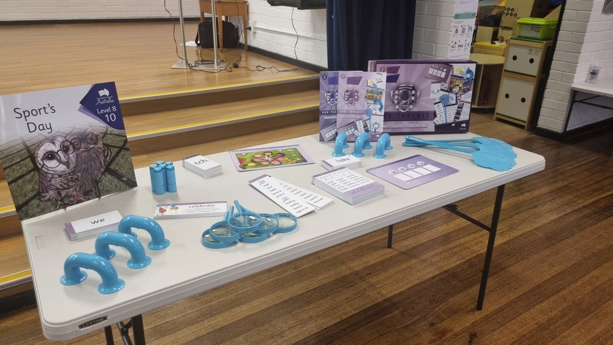 C_Mirzai's tweet photo. These are some of the resources used to demonstrate learning during the workshop. All families walked away with our sequence of sounds and a responding to reading errors poster to help them at home. @AuburnNthPS @au_readers https://t.co/hFjBNWILQd