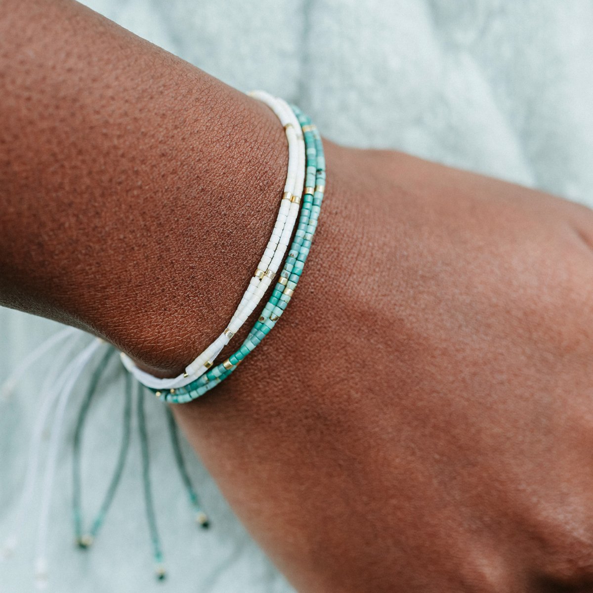 Em_Ol's tweet image. Get one, gift one. Our turquoise friendship bracelet is on sale!