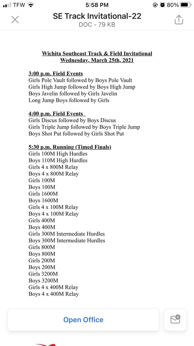 Varsity is headed to Southeast on Friday! Be on the look out on Friday for the live results link.