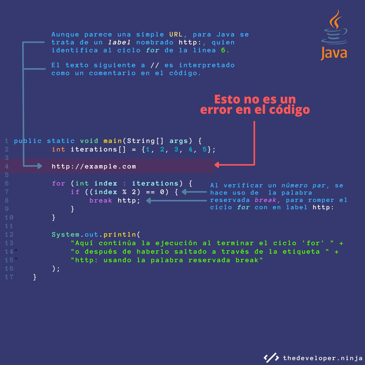 ThedeveloperN's tweet image. Ojo 👁
#Java