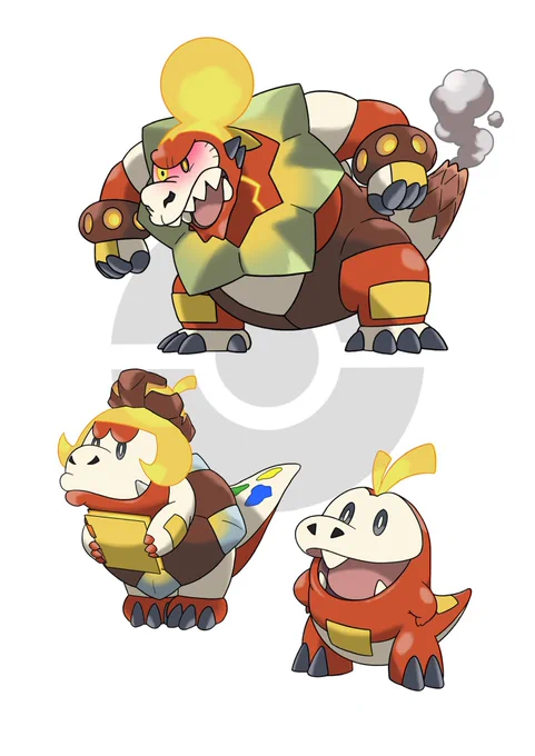 ポケットモンスター スカーレット/バイオレット
御三家進化予想

#ポケモン #pokemon 