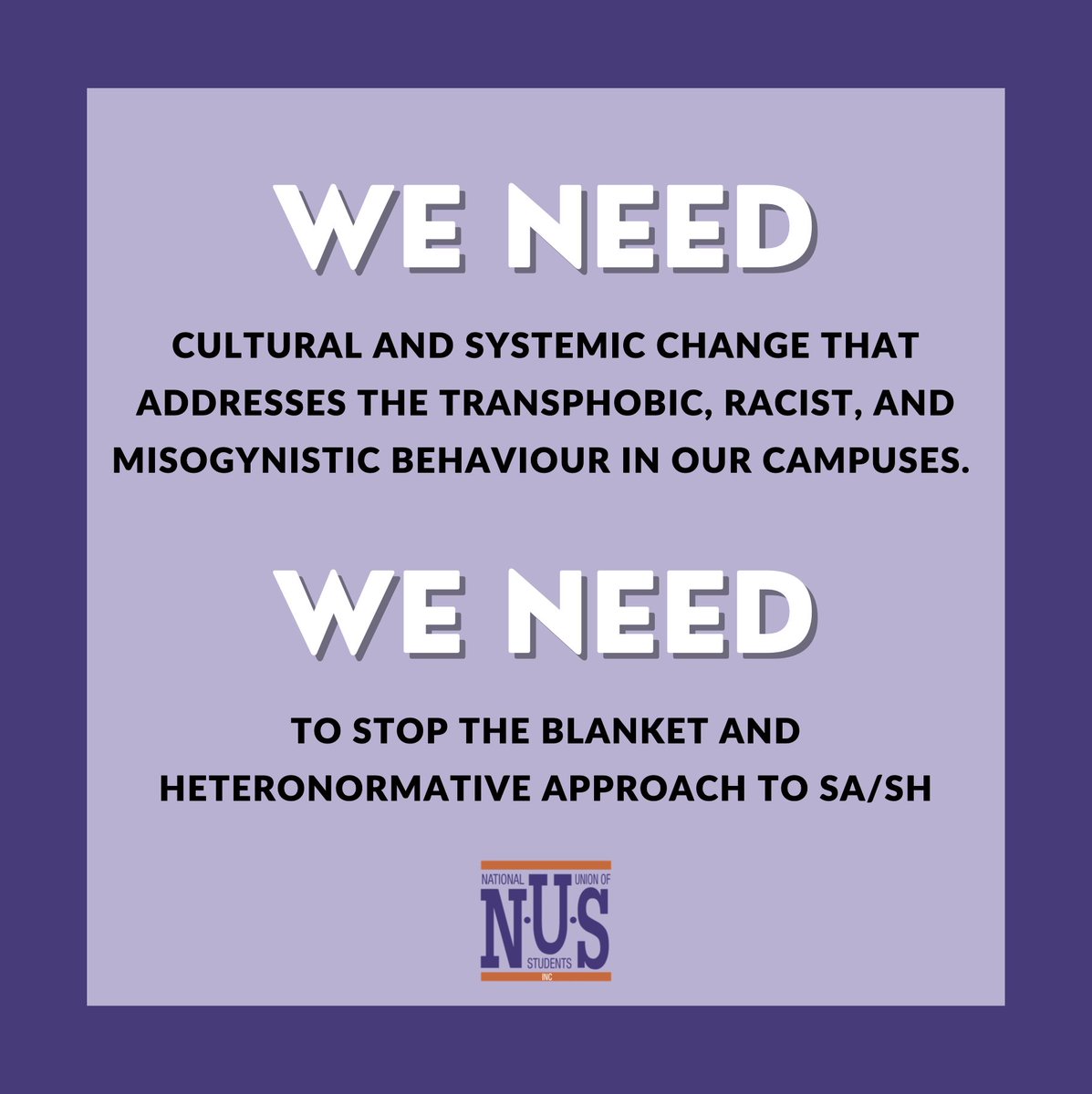 NUS Women's Department tweet media