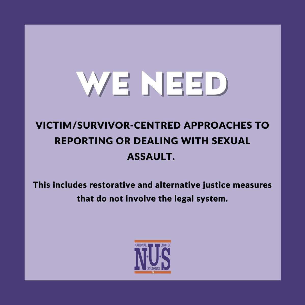 NUS Women's Department tweet media