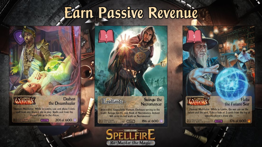 HawkCrypto27's tweet photo. Spellfire nfts are cool cards to play with. You can check it out in OpenSea! ;)

The most important thing about these cards is that they bring passive income to cardholders and they will be playable!

#spellfire #spellfiregame #spellfireremastered https://t.co/5NQtNNdWk8