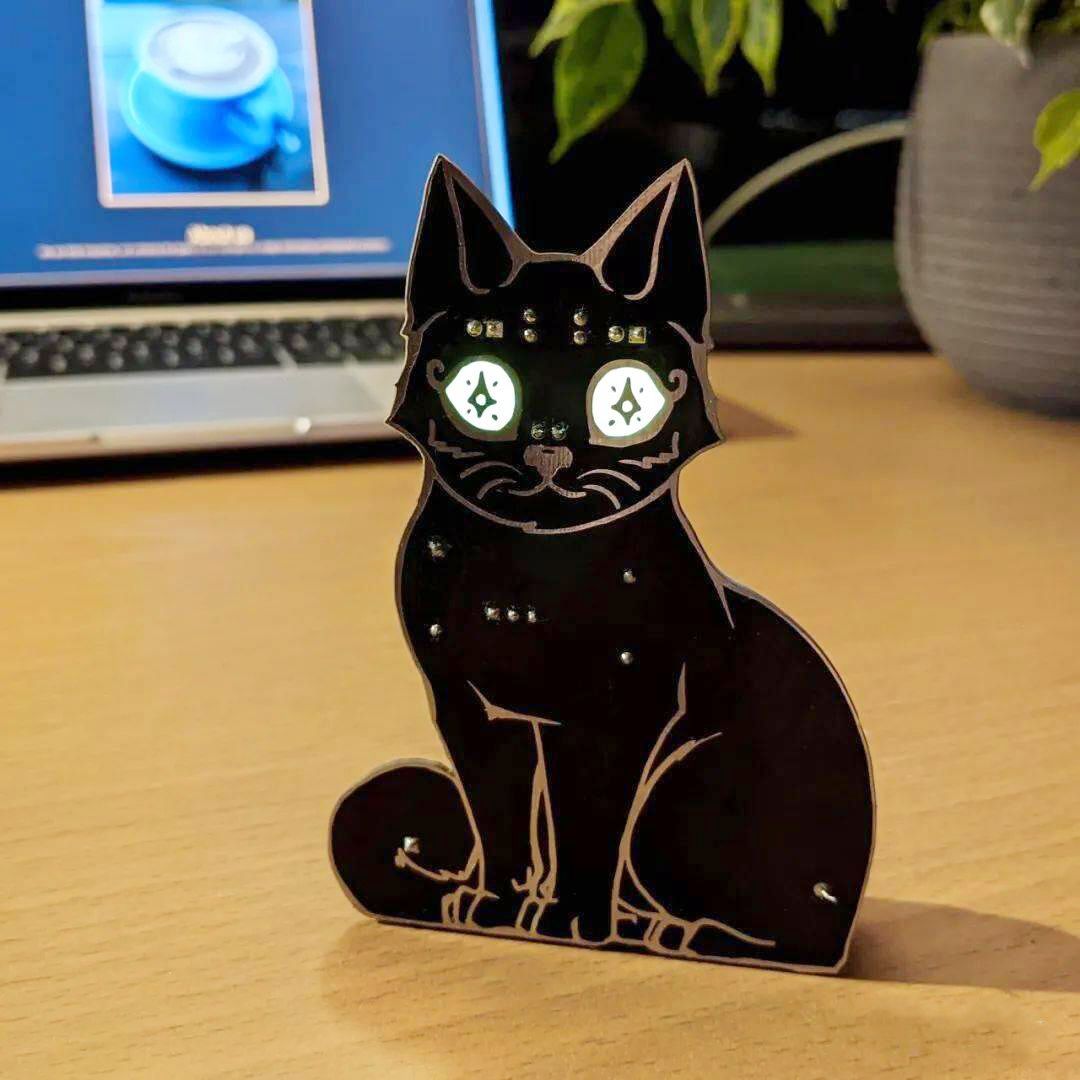 PCBGOGOofficial's tweet photo. The perfect combination of electronics and art.
- custom PCB shaped like a cat🥰
Do you have a cat?
Comment, and share your cat👇
#pcb #pcbgogo
#projectshare https://t.co/fNkrFN6kav