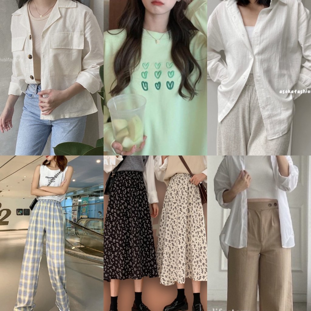🌷 rekomendasi outfit daily simple under 100k 🌷

a thread
