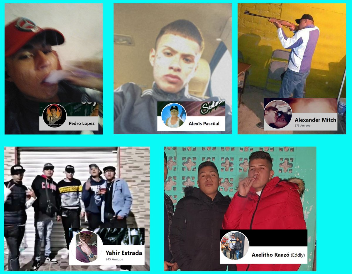 alexan_cisneros's tweet photo. @c4jimenez @FiscaliaEdomex @telediario @SSC_CDMX @UCS_GCDMX El Pedro, el Alexis, el Mitch, el Yahir, el Axelitho... algunos de los amigos de el Cristopher. Son de Iztapalapa, creyentes de la santa muerte, dedicados al robo en pandilla. El Alexis despide a uno de sus amigos ladrones que muri0 en el asalto a la combi.👇 https://t.co/csrwXLPzF8