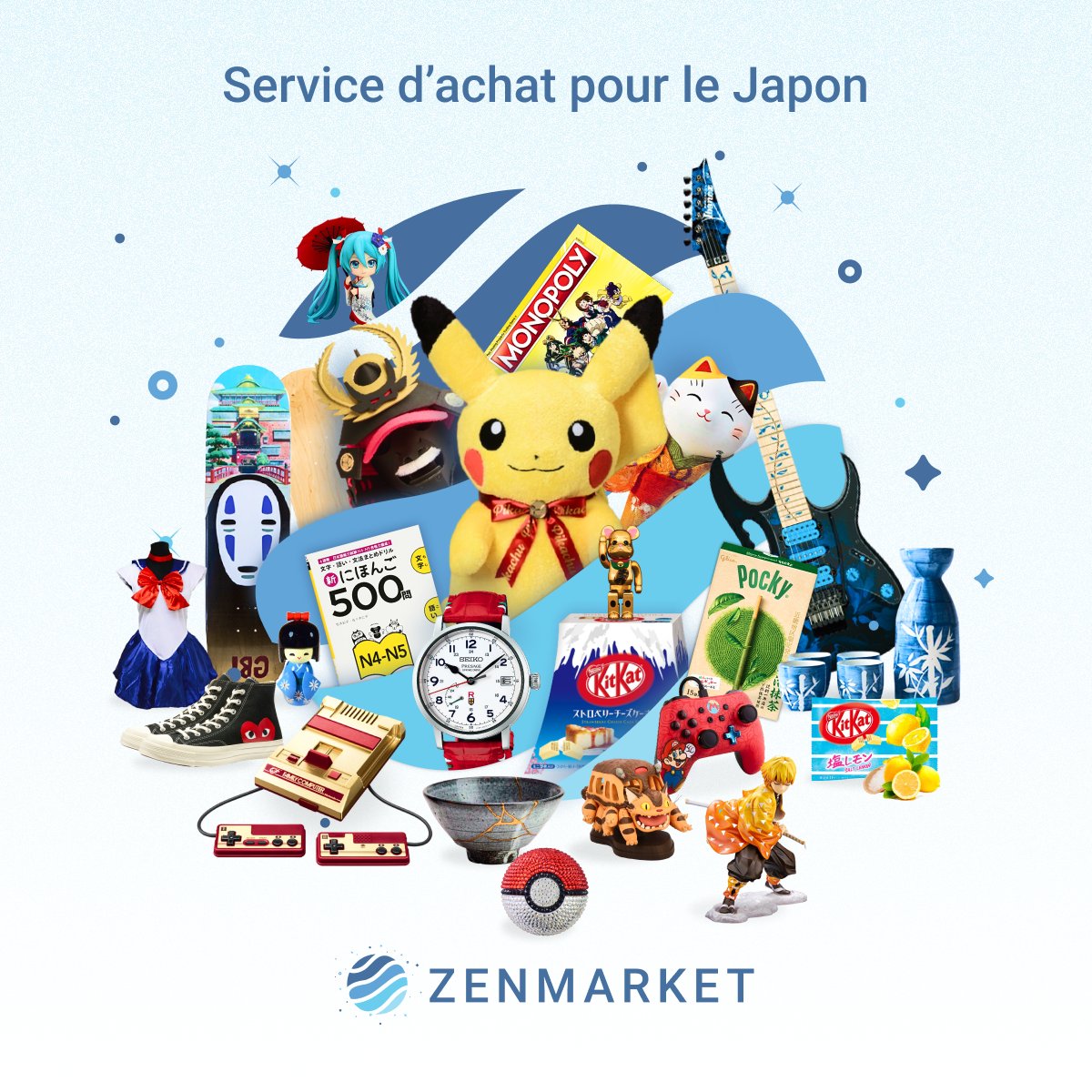 ZenMarket Service d'achat pour le Japon (zenmarket_fr) / Twitter