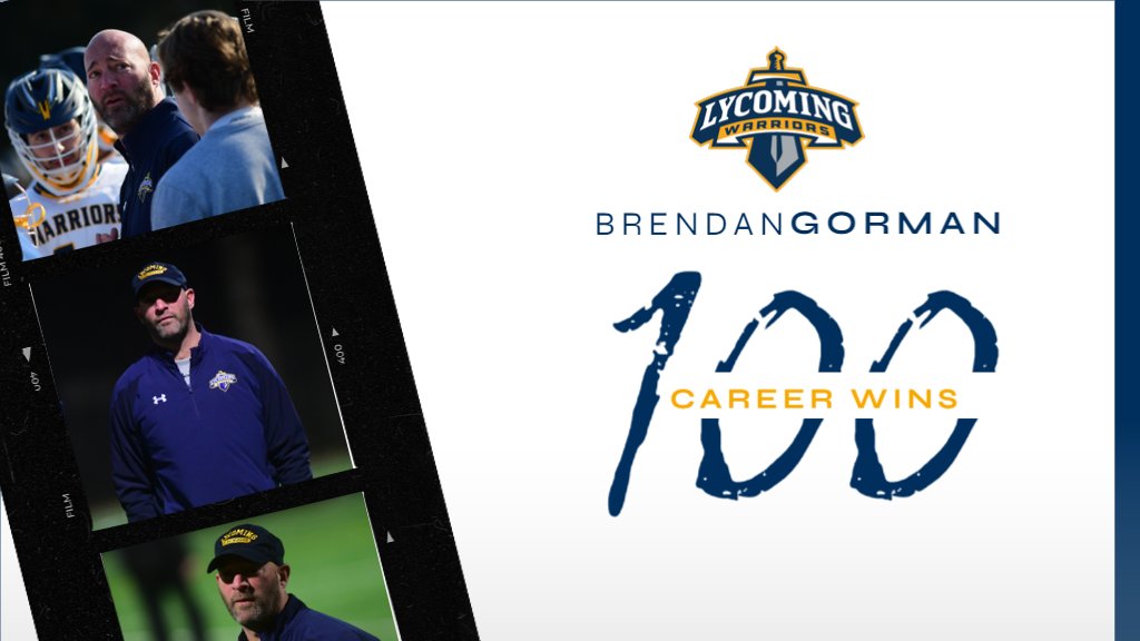 lycoathletics (@lycoathletics) on Twitter photo Coach Brendan Gorman won his 100th career game on Wednesday night, 17-15, over Drew - winning 89 games at Babson, six at Elmira and five now with <a href="/lycominglax/">Lycoming Lacrosse</a>. #d3lax #MAClax Coach Brendan Gorman won his 100th career game on Wednesday night, 17-15, over Drew - winning 89 games at Babson, six at Elmira and five now with <a href="/lycominglax/">Lycoming Lacrosse</a>. #d3lax #MAClax