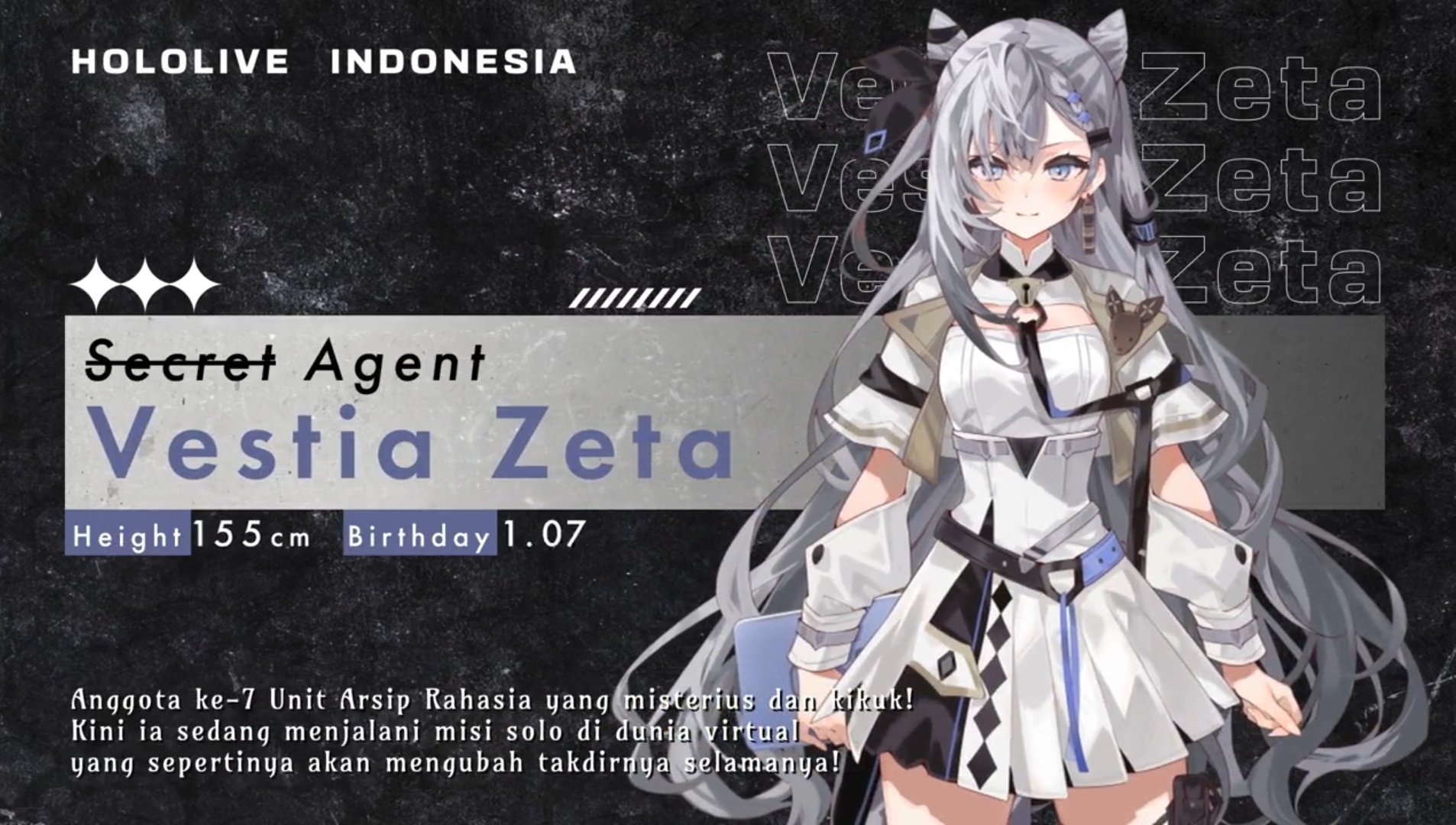 Vestia Zeta, Hololive Indonesia