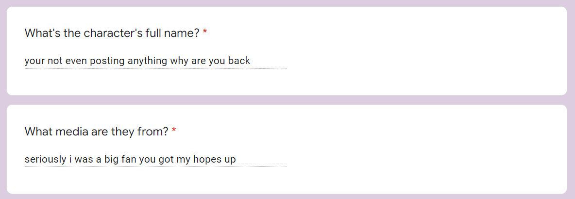 DisasterBiOTD's tweet image. sorry i forgot i came back honestly. i thought i wouldn't actually because i was getting wary of the vibe here but i felt a sudden urge at the time to come back.
i'm sorry i got your hopes up only to not post again. i'll try harder next time. (シ_ _)シ