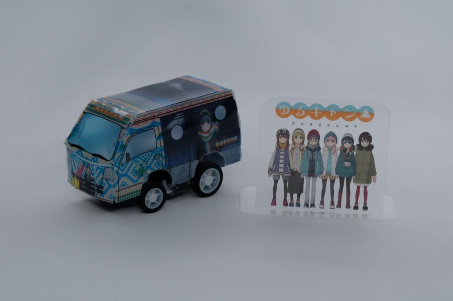 slowcurveMD's tweet photo. ✨商品紹介✨
【ゆるキャン△ピングカー 組み立てプルバックカー】

「ゆるキャン△ピングカー」を手のひらサイズのPP製ボディで再現！
後ろに引くとゼンマイ仕掛けで走ります🚗💨
簡単に組立できて贈り物にも最適です。

キャラクタースタンド付き。

#ゆるキャン https://t.co/hBm43WeTt7