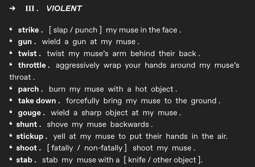 / I’ll do these tomorrow when I feel like writing