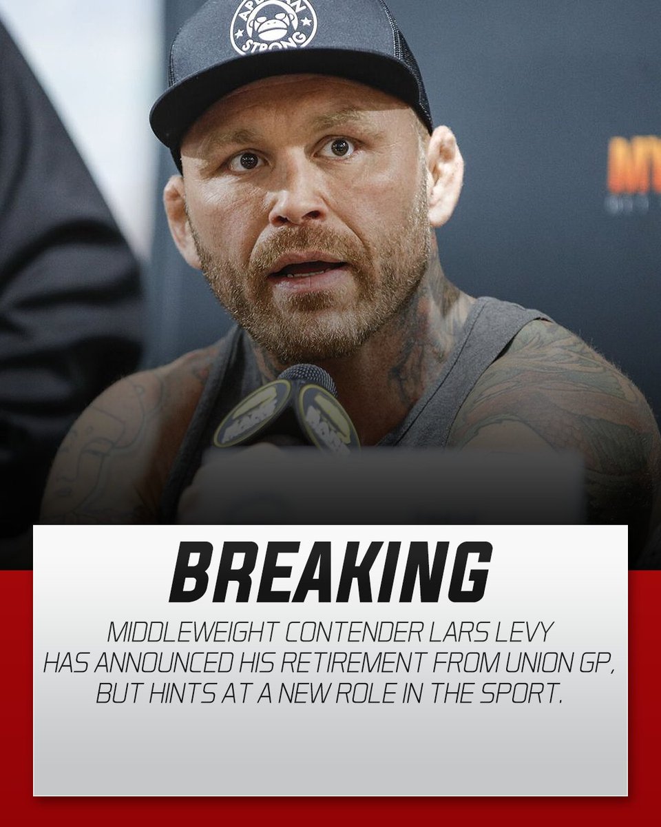 After finishing his rookie contract at 3-3, the 37 year old Utah native has decided to hang it up.

📰: uniongrandprix.com/2022/03/23/lar…