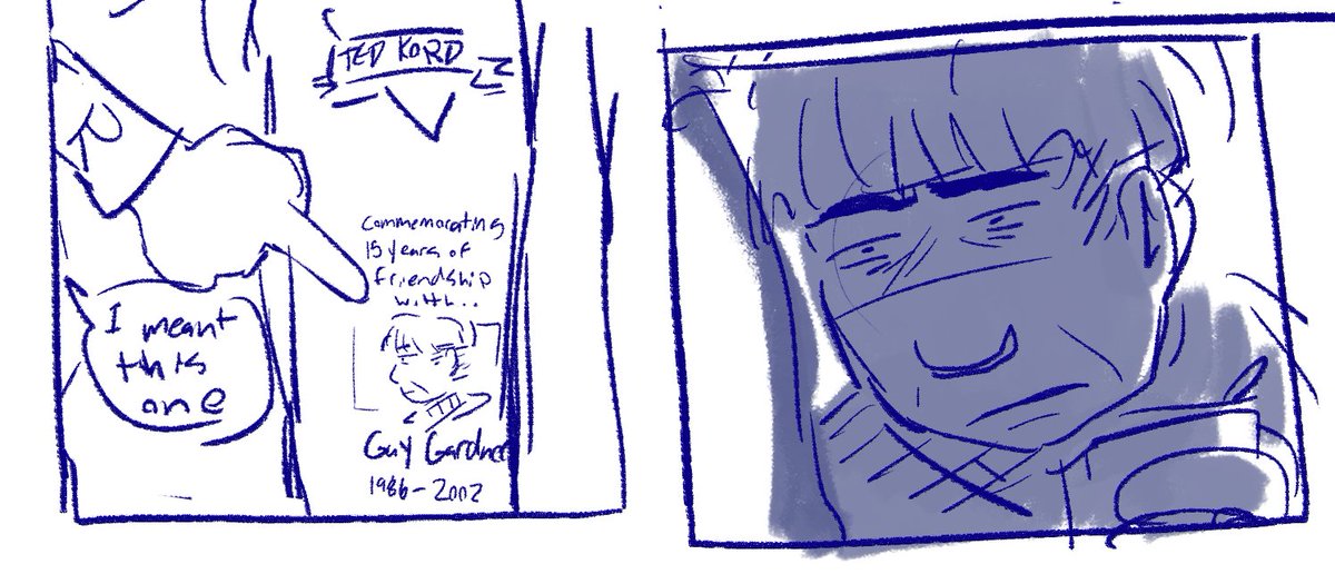 not sure how he didnt see that