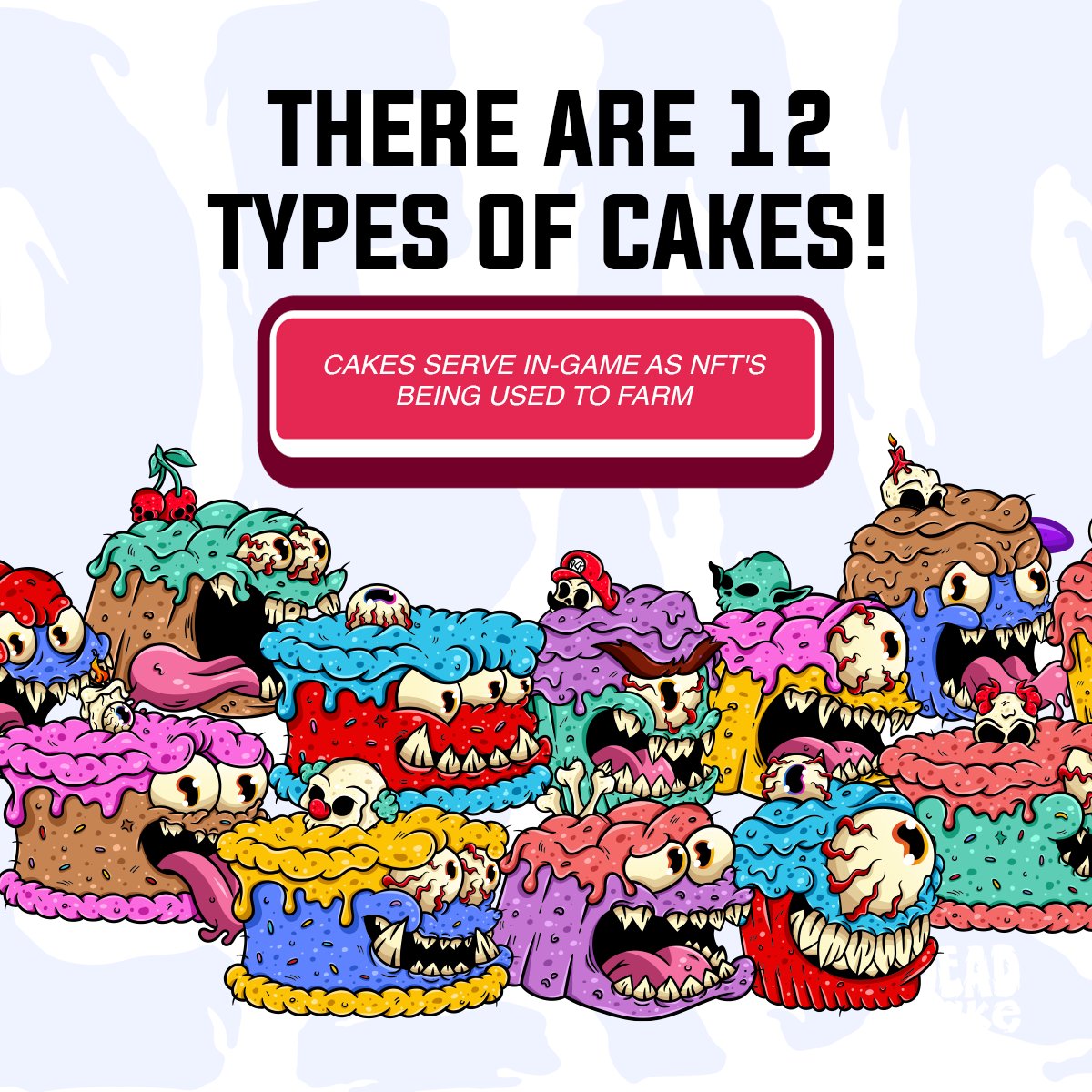 deadcakeoficial's tweet photo. Something good is coming... Keep alert #DeadCake #DeadCakeGame #NFTs #NFTCommunity #Blockchain #PlayToEarn https://t.co/Mym61RL9dQ