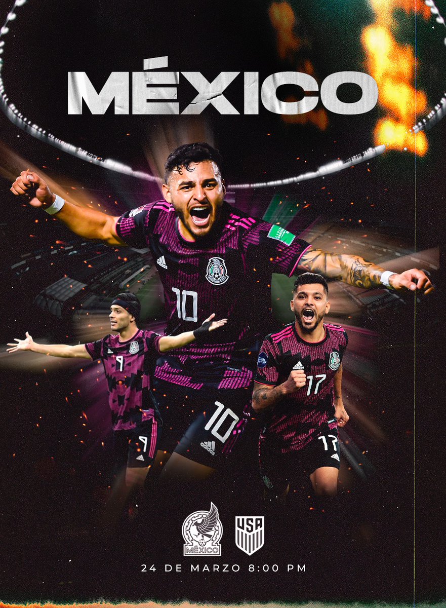 RockVrs's tweet photo. Vamos México!! https://t.co/u6VtEqeLd2