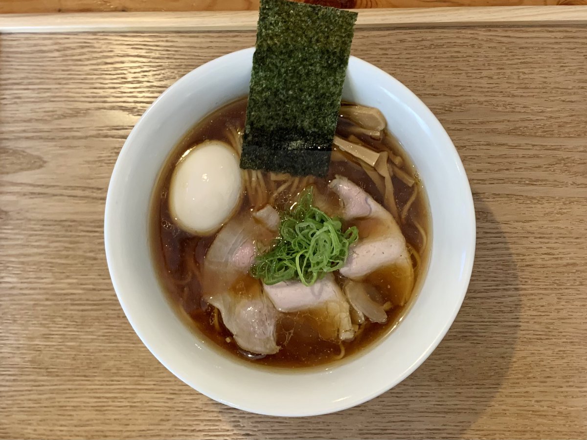 【RAMEN 渦雷】辻堂 味玉醤油RAMEN 味噌RAMENガパオ いつかの渦雷。閉店3日前。最後だからと連食。思えば醤油も味噌も、店主の止まない向上心で、麺もスープもブラッシュアップの連続だ