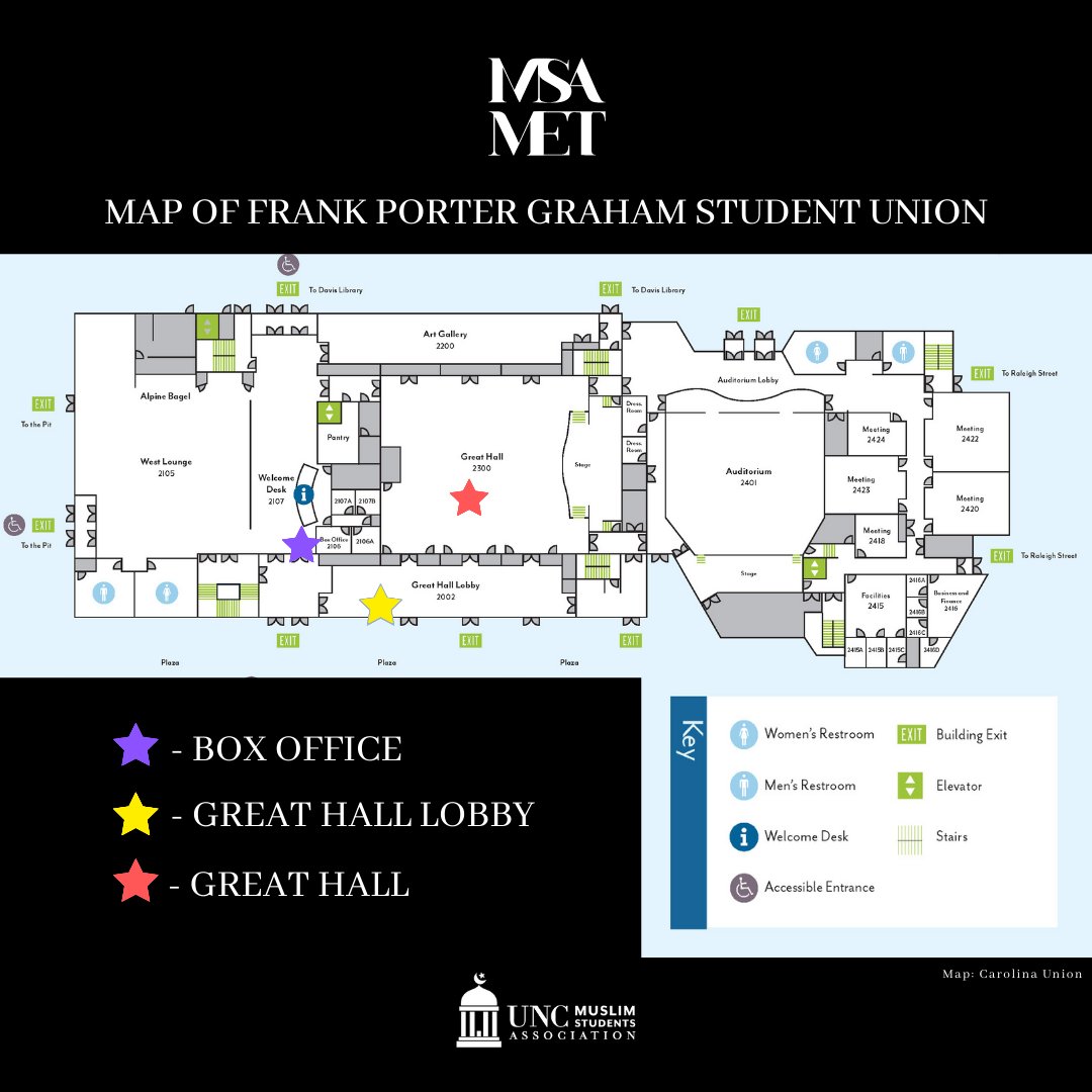 Assalaamu alaikum! Here are some important logistics for MSA MET. See you all soon! [Btw, it's not too late to buy tickets! Link in bio :)]