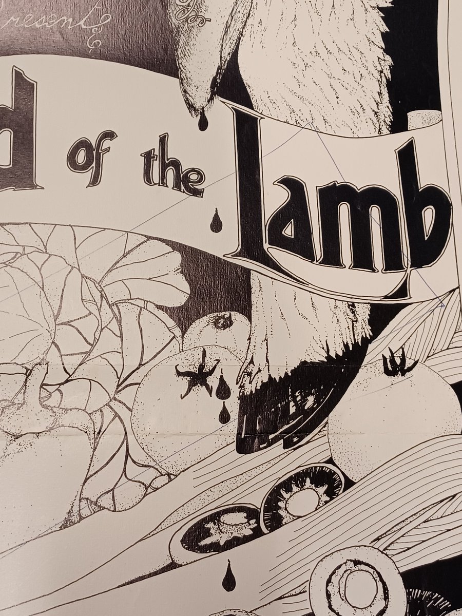 BassStraitMC's tweet photo. Today we continue with the wonderful #RichmondCollection.
This fabulous hand-drawn poster for the 1982 theatre production of 'Blood of the Lamb' has some wonderful details - we've done some close ups. Did you see this show?
#localhistory #devonporttas #theatre https://t.co/bC9LmlPXyd