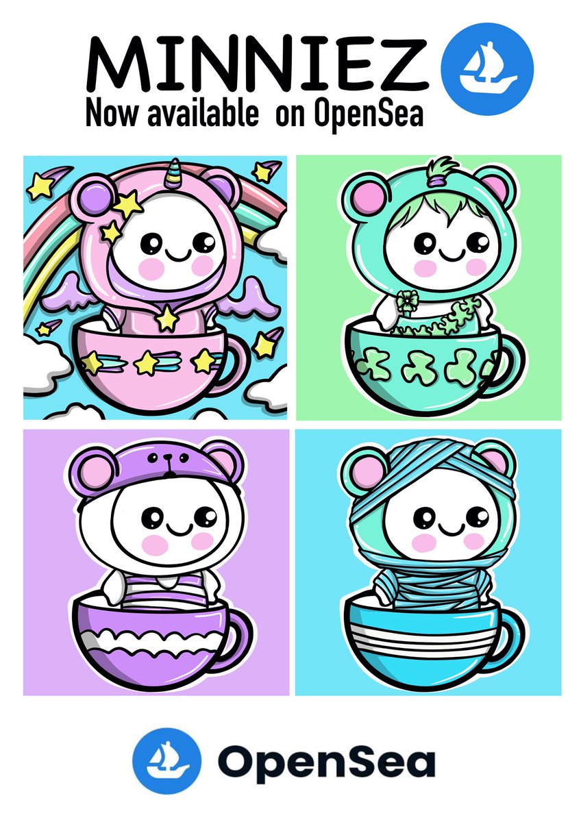 MINNIEZ now available on OpenSea 🔥

opensea.io/collection/min…

#NFT #NFTs #NFTTHAILAND #NFTThaicommunity #NFTdrops #NFTcollections