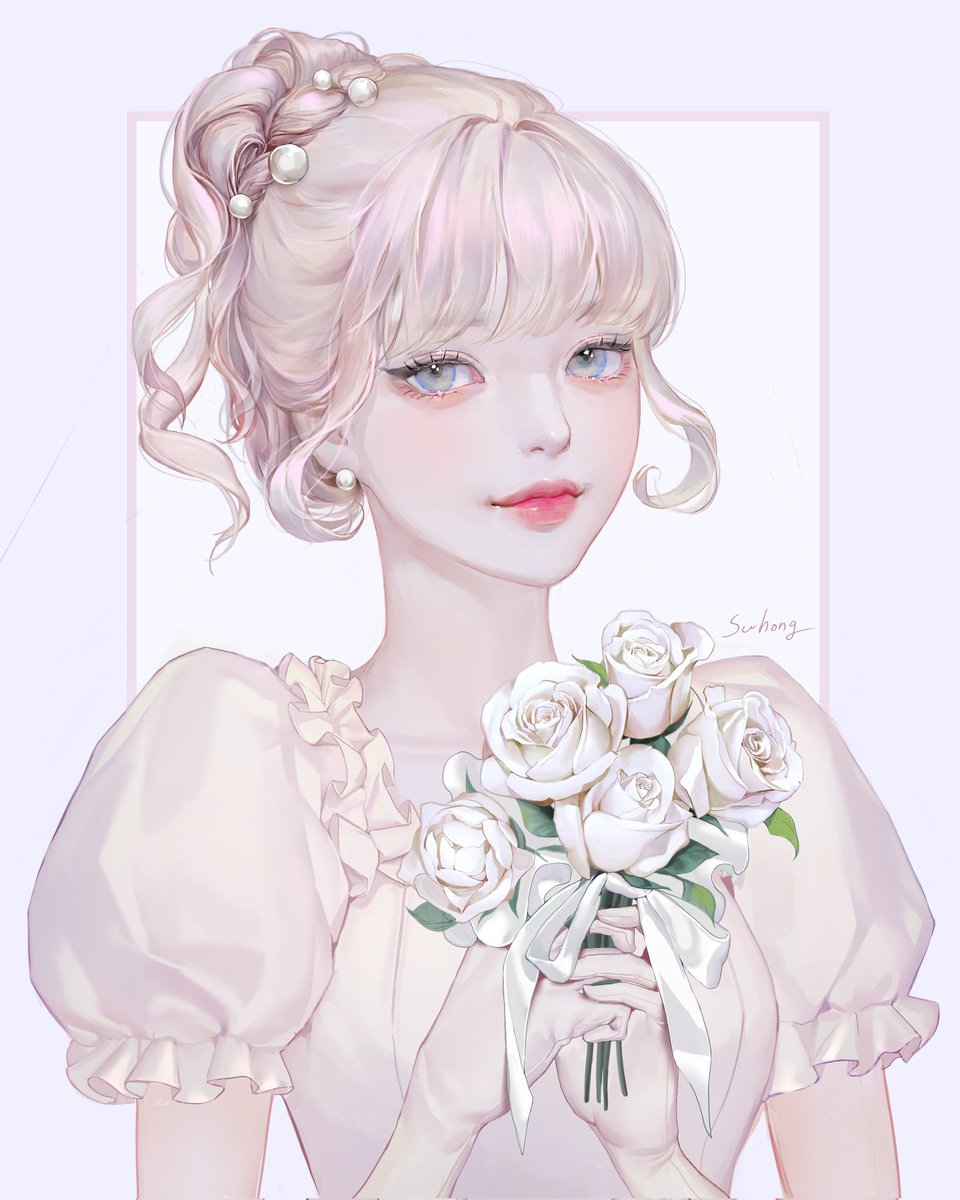 su__hong2's tweet photo. White Rose https://t.co/UDSVRJFWy8