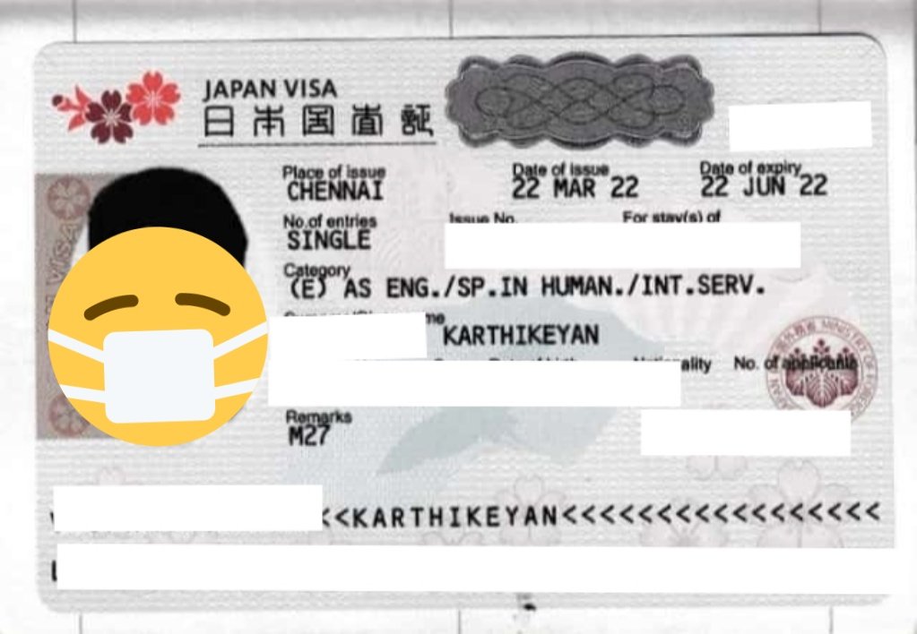 Keyan1155's tweet photo. It's been a hard path, but a worthy one. Thank alot friends
Hope soon couple's will also allowed
COE ✅
ERFS ✅
Other Visa Documents ✅
Visa received ✅
Flight ticket 🔜
Japan 🗾 🔜🔜
#japantravelban
#japanentryban
#educationisnottourism
#workisnottourism
#loveisnottourism https://t.co/x5SbmLteq3