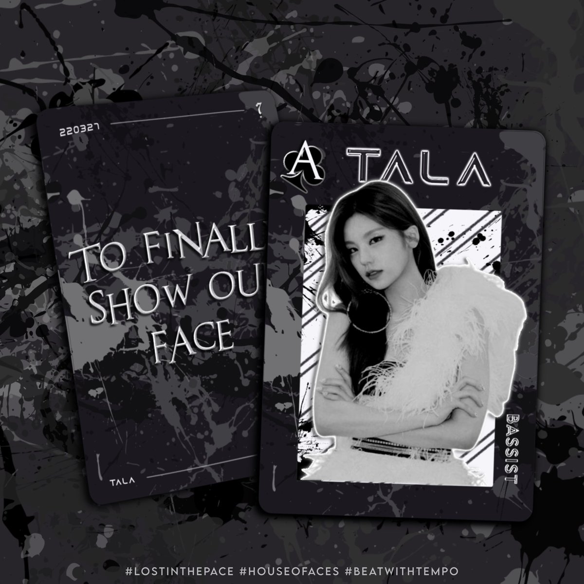 TEMPLAYS's tweet photo. ͏

              https://t.co/kX1jk8AGcm: LET’S PLAY
    
͏             D-3 : The Ace of Club
               
                   #LostInThePace  
                   #HouseOfAces 
                   #BeatWithTEMPO
                   #TEMPO_TALA 

͏ https://t.co/Dsbq0XKKoI