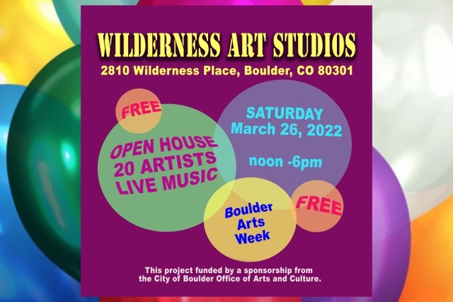 Boaz Nash (@boazhsan) on Twitter photo Come check out my studio and the other artists at Wilderness Studios, this Saturday, noon-6pm!
<a href="/BoulderArtsWeek/">Boulder Arts Week</a> Come check out my studio and the other artists at Wilderness Studios, this Saturday, noon-6pm!
<a href="/BoulderArtsWeek/">Boulder Arts Week</a>