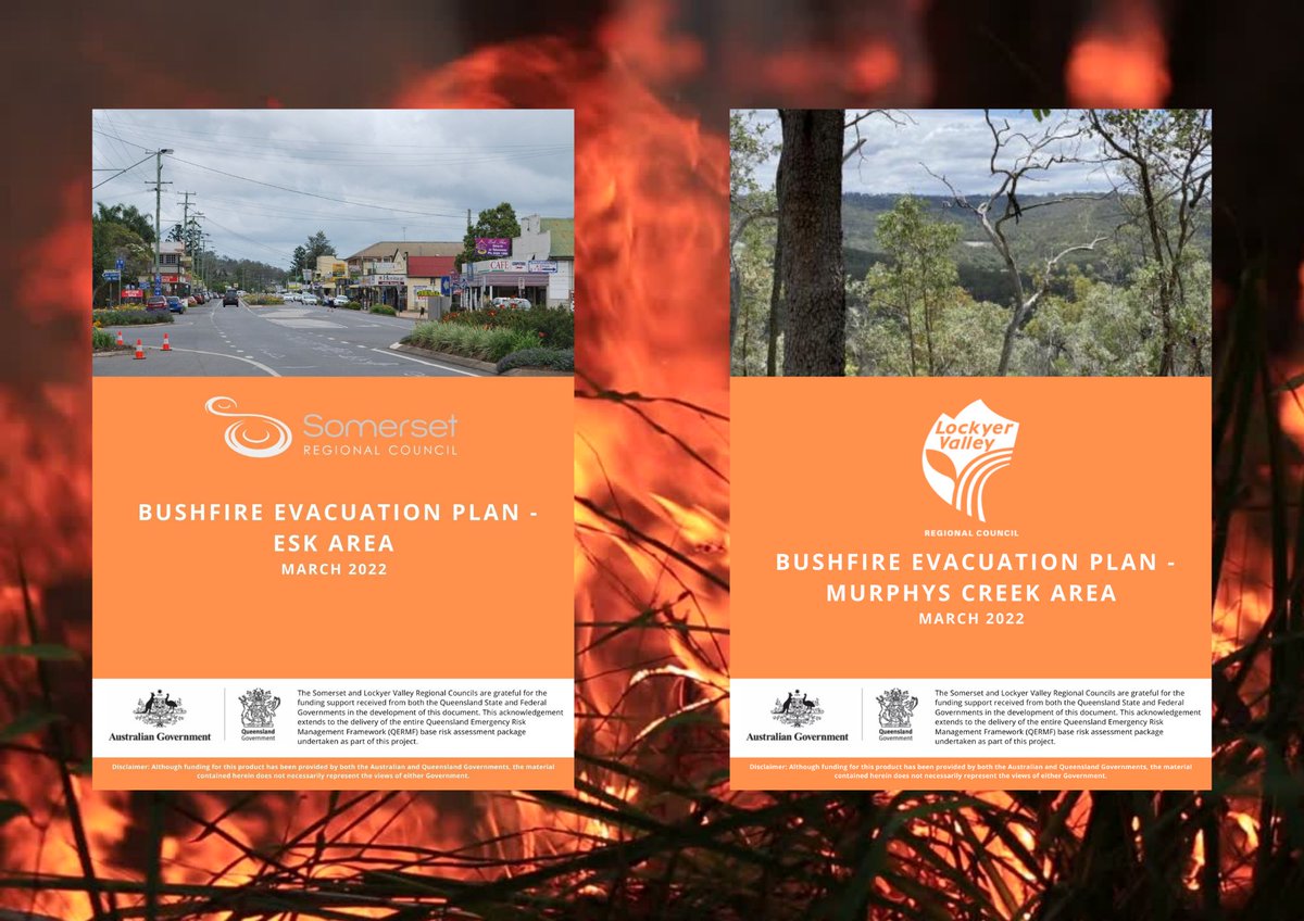 A fantastic resilience building project completed today with some evacuation decision support tools for <a href="/LockyerValleyRC/">Lockyer Valley RC</a> &amp; <a href="/SomersetRC/">Somerset Regional Council</a> Disaster Management Groups for high risk communities. 

Great partnership and community focussed outcomes! #bushfire #riskmanagement #resilience