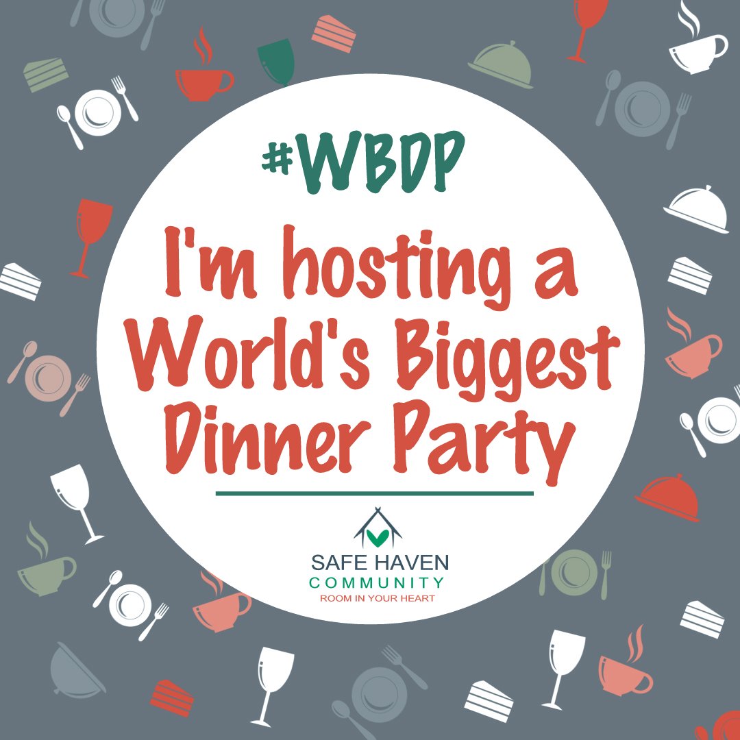 SafeHavenCom's tweet photo. Register your #WBDP and join us to be part of this exciting, event and contribute to our important work. Your Party can be as formal or informal as you like, from a sit down fine dining experience, to a casual Bar-b-Que, and everything in between https://t.co/RHaKmWXnJQ https://t.co/MoUoULIpgB