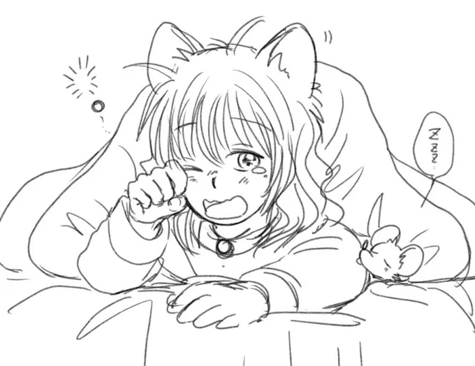 毎日眠くて疲れて創作がまた進まず🙃昼休みもちょっと寝るかな😪ぐぅ 