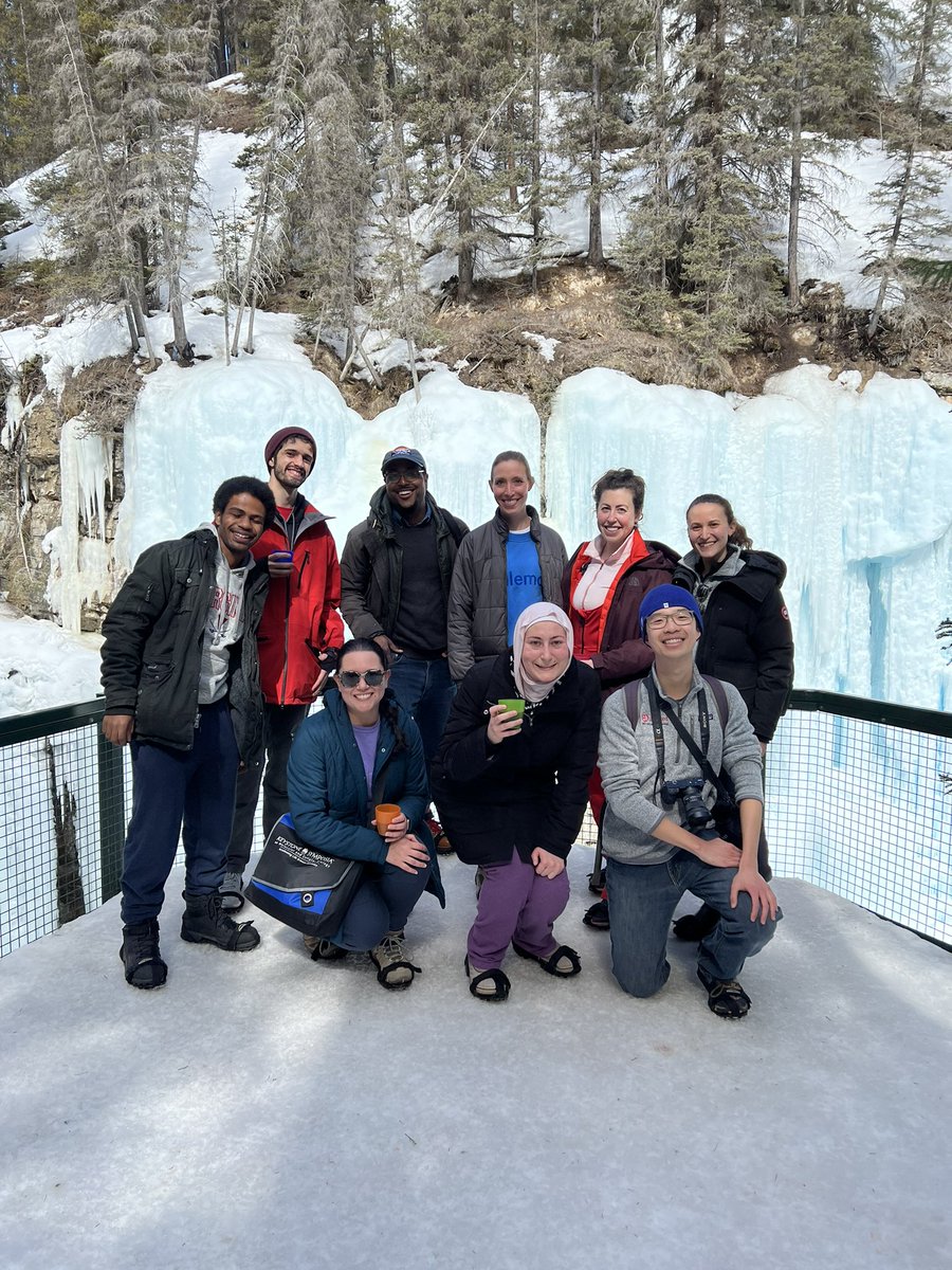 Rachel Ross, MD, PhD (@rossenator) on Twitter photo Johnston canyon ice hike crew dominates #beautifulbanff #ksNeuroAppetite22 <a href="/FrankieDHeyward/">Frankie D Heyward, Ph.D.</a> <a href="/RachelEssner/">Rachel Essner</a> Johnston canyon ice hike crew dominates #beautifulbanff #ksNeuroAppetite22 <a href="/FrankieDHeyward/">Frankie D Heyward, Ph.D.</a> <a href="/RachelEssner/">Rachel Essner</a>