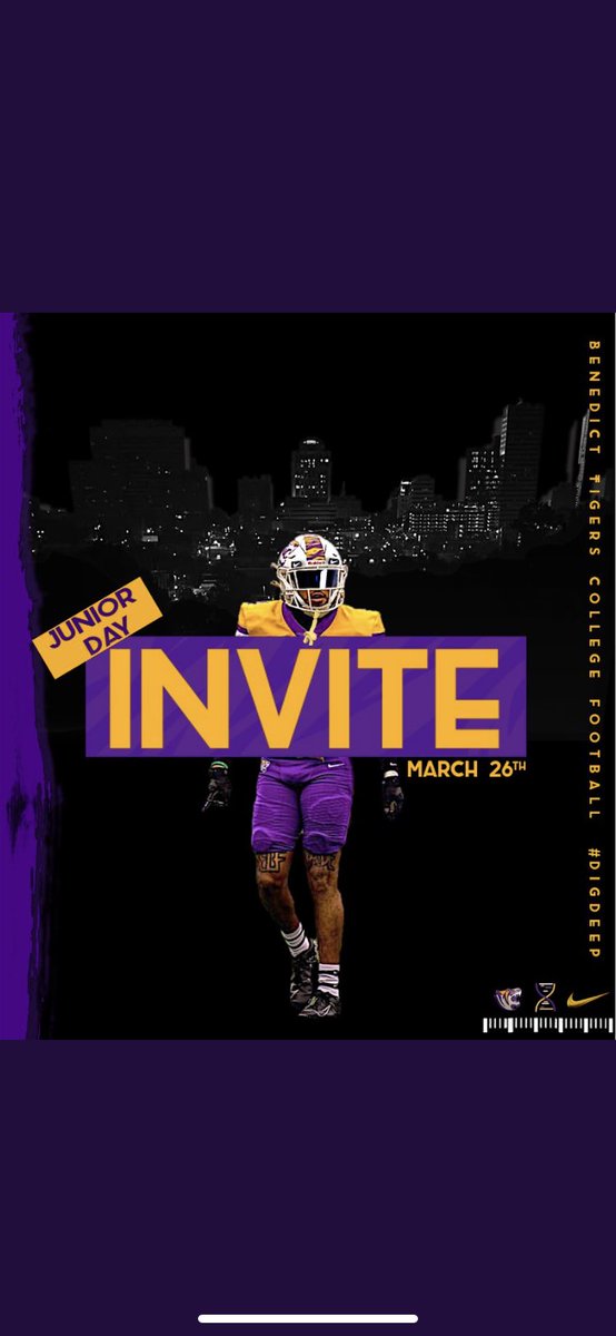 I will be attending junior day at @GoTigers_BC thanks <a href="/coachhowardg/">Gary Howard</a> for the opportunity!!!